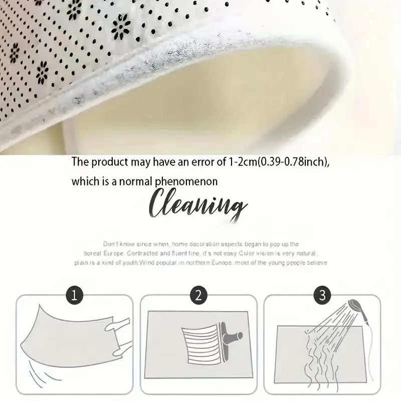 1 Valentine's Day Heart-shaped Welcome Doormat- Non-slip Rubber Bottom, Suitable for Home Entrances, Bathrooms, Kitchens, Bedrooms. Christmas, Mother's Day, Father's Day Decorative Doormats, Entrance Doormats, Welcome Doormat