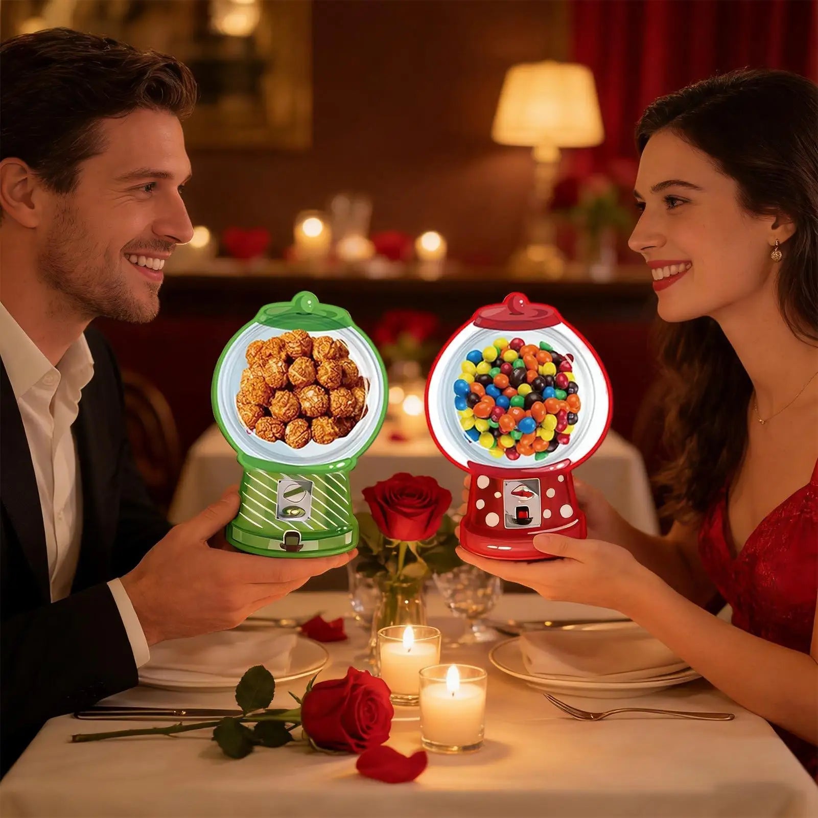 Valentines Day Candy Card 36Pcs/set DIY Treat Holder Cards Holiday Party Supplies for Partners Spouses Boyfriends