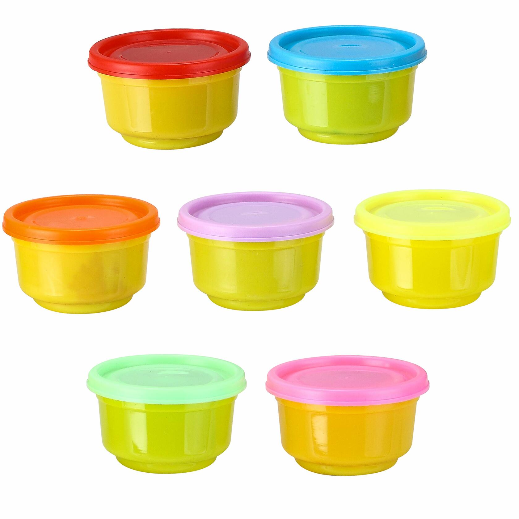 JOYIN 28 PCS Valentine Gift Cards with Colorful Playing Dough Kids Party Favors