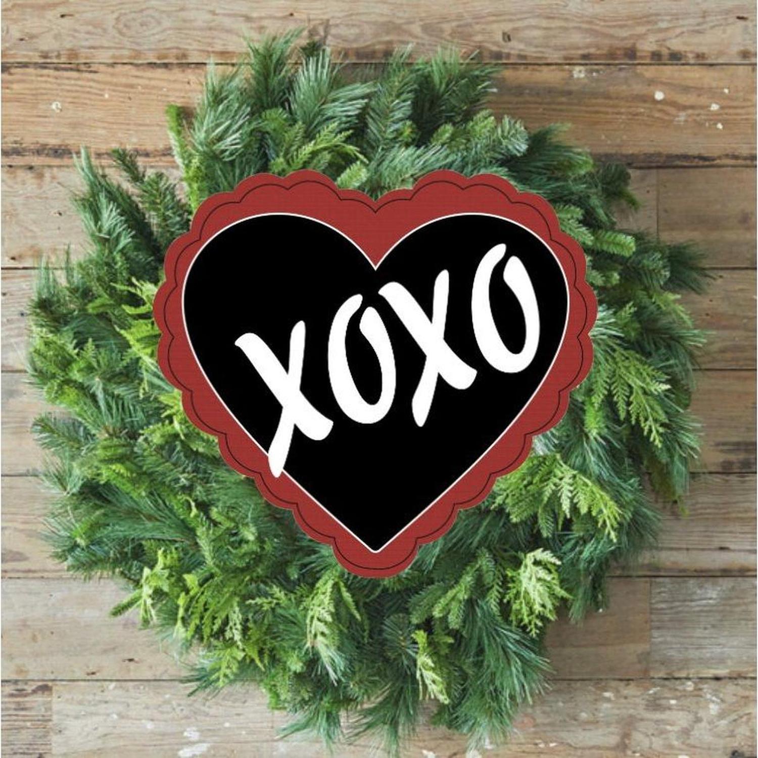 Valentine XoXo Heart Sign